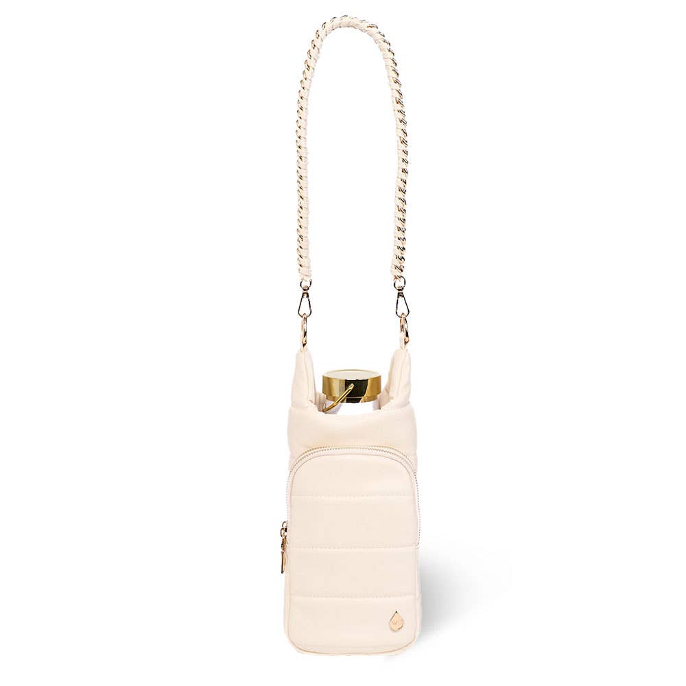 Ivory Vegan Leather HydroBag? with Strap Bundle