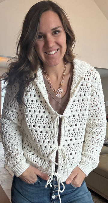 Open Knit Sweater