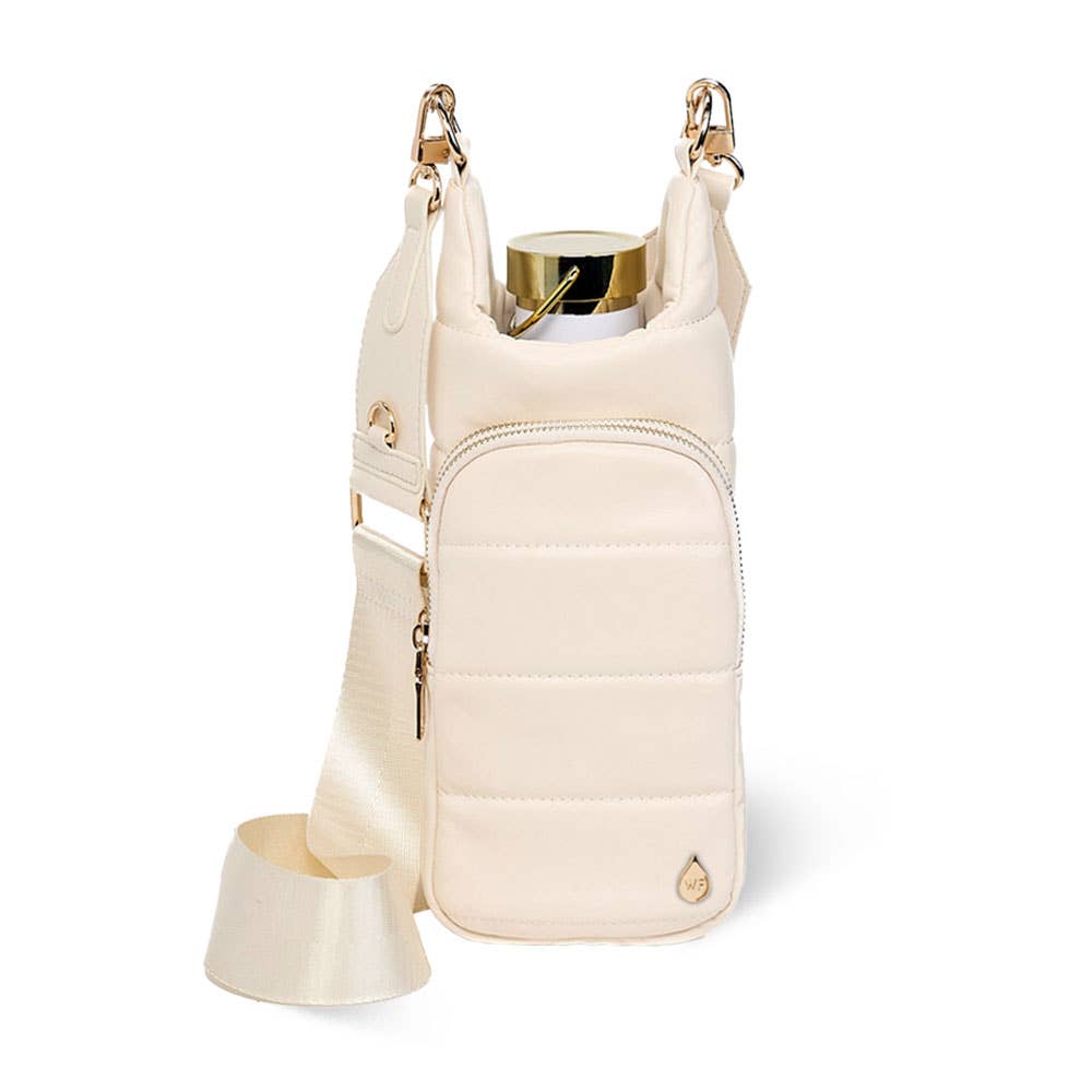 Ivory Vegan Leather HydroBag? with Strap Bundle