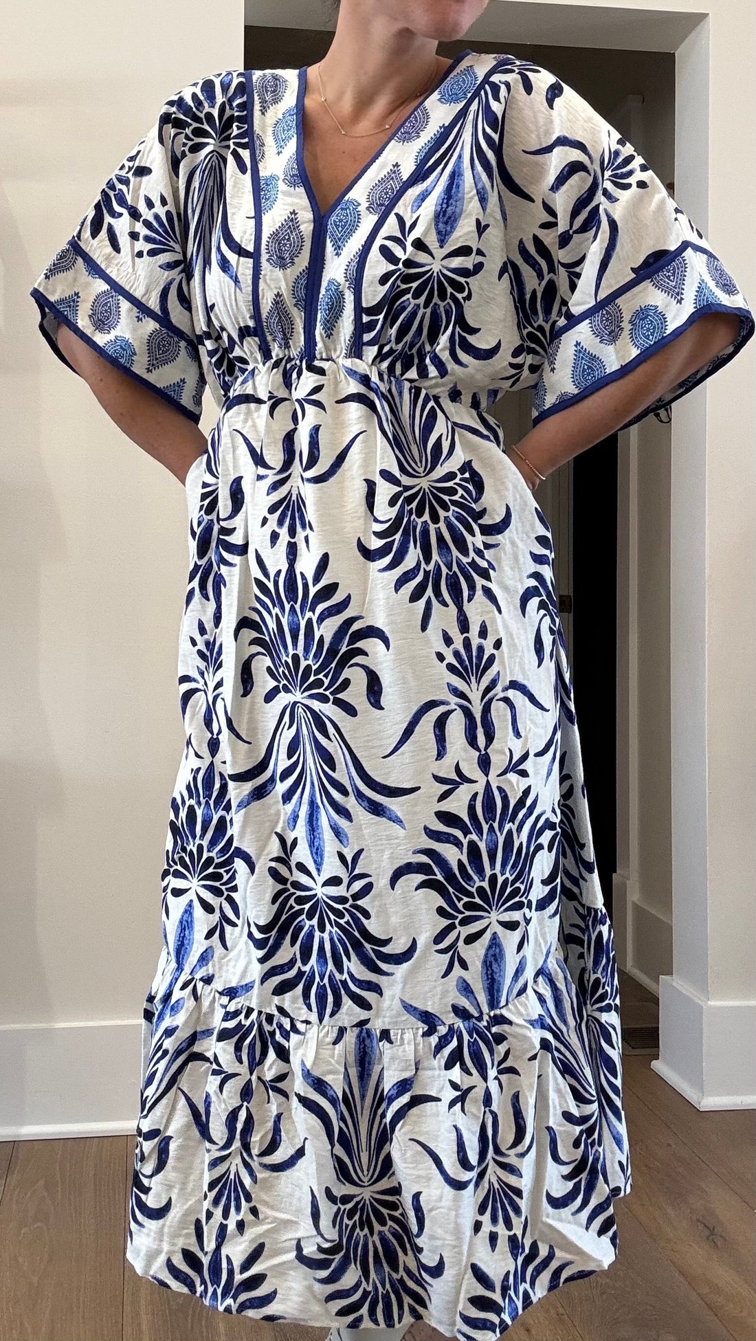 Midi Dress With Pockets