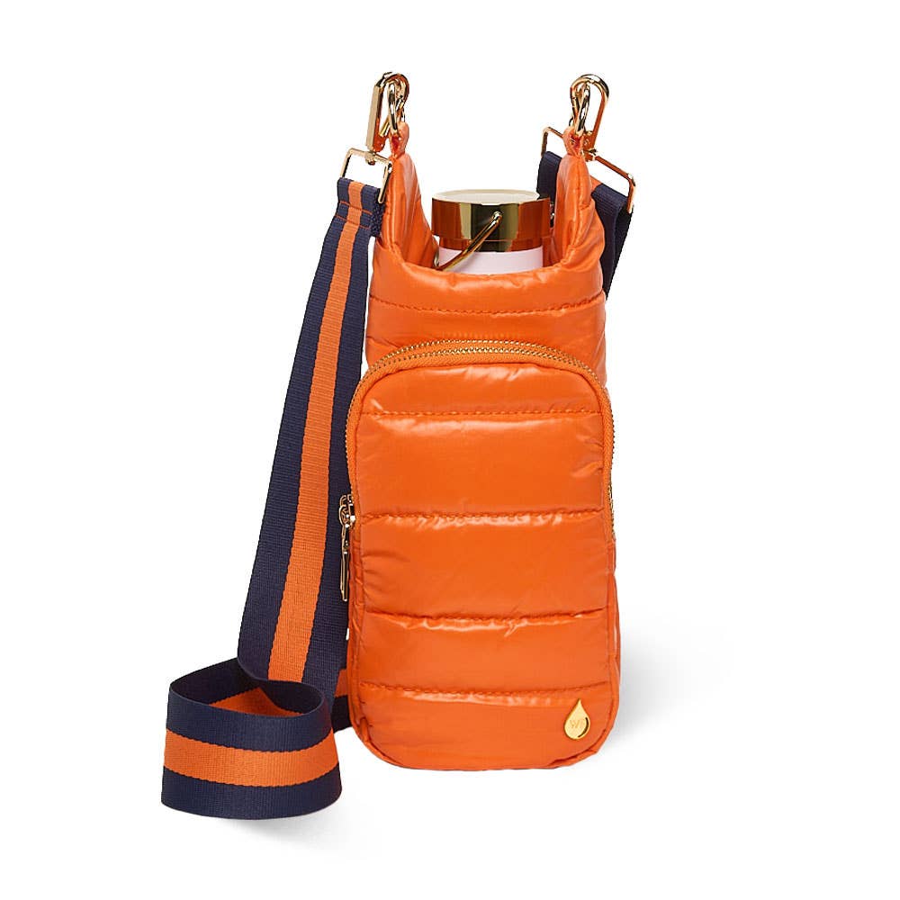 Clementine Orange Matte HydroBag?  with Navy/Orange