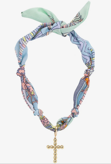 Maia Scarf Necklace