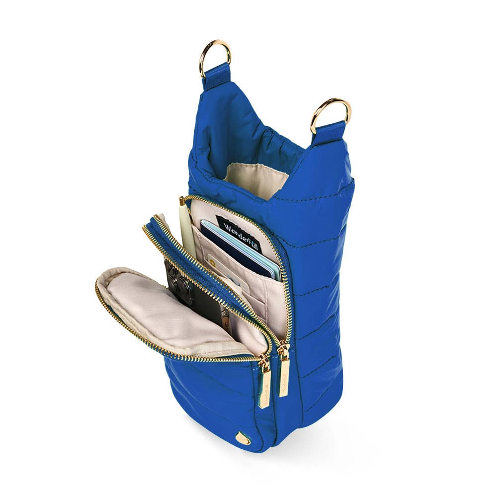 Royal Blue HydroBag? with Blue & White Striped Strap