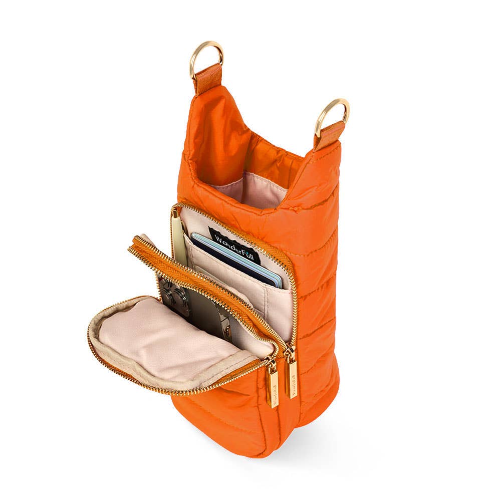 Clementine Orange Matte HydroBag?  with Navy/Orange