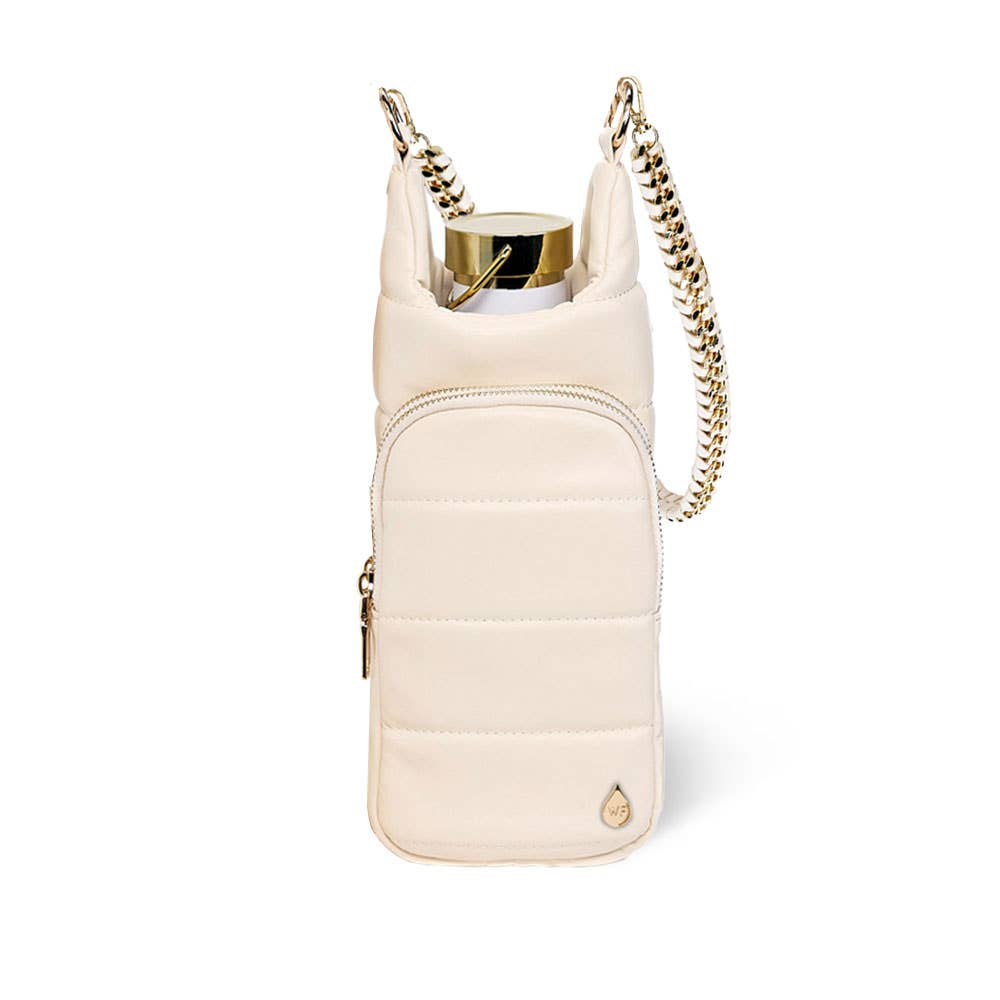 Ivory Vegan Leather HydroBag? with Strap Bundle