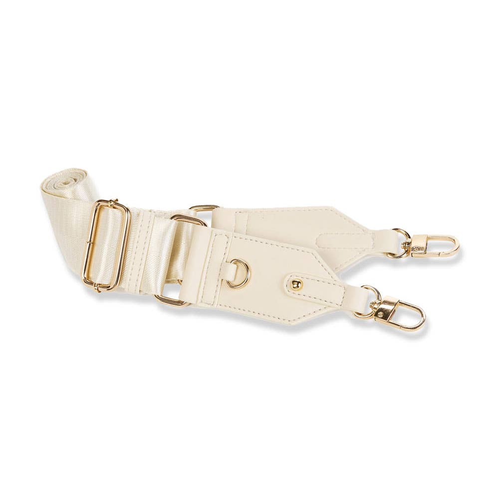 Ivory Vegan Leather HydroBag? with Strap Bundle