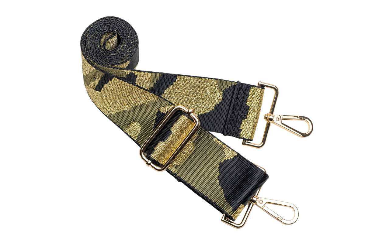 Army Green Shiny HydroBag? with Camo Strap