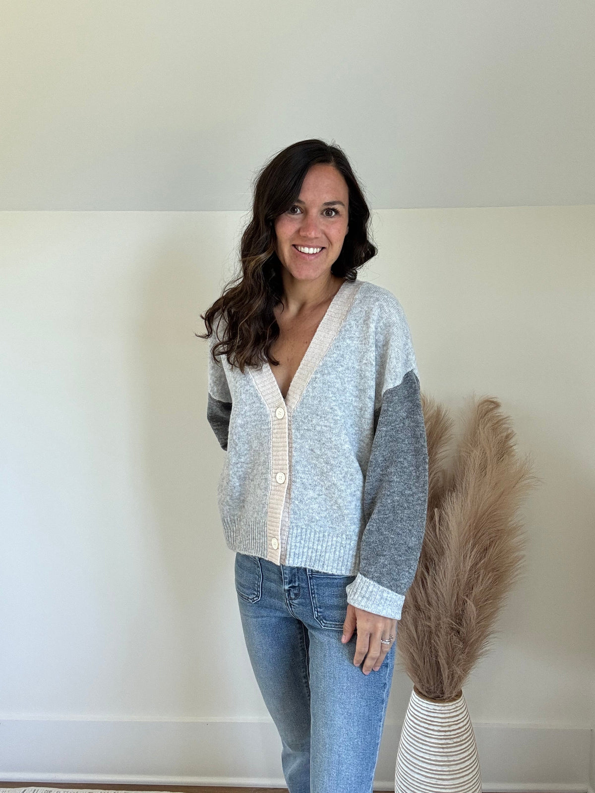 Colorblock sweater