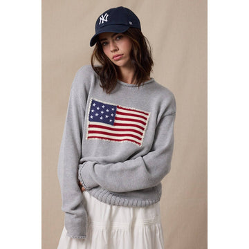 'AMERICAN FLAG' SWEATER / WL25-11414