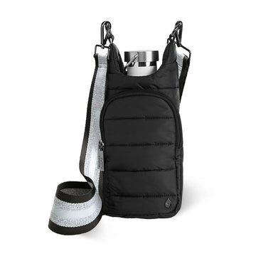 Black Matte HydroBag?  with Silver Strap