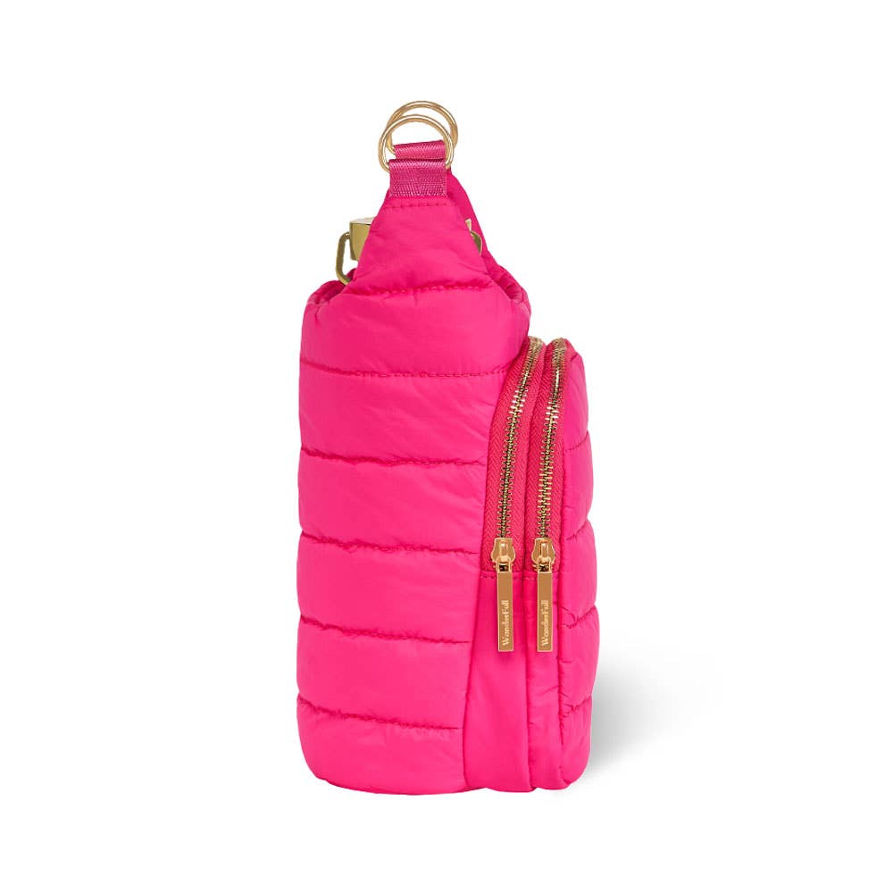 Bright Pink HydroBag? with Pink and Cream Patterned Strap