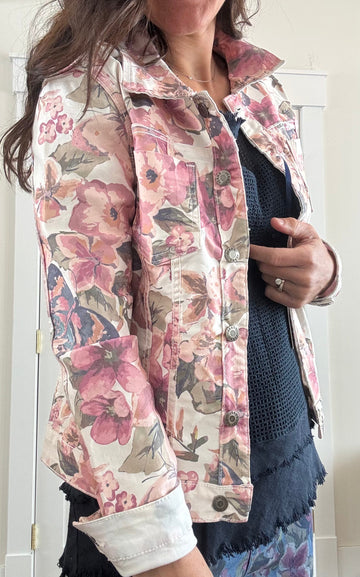 Jean Jacket- Ivory