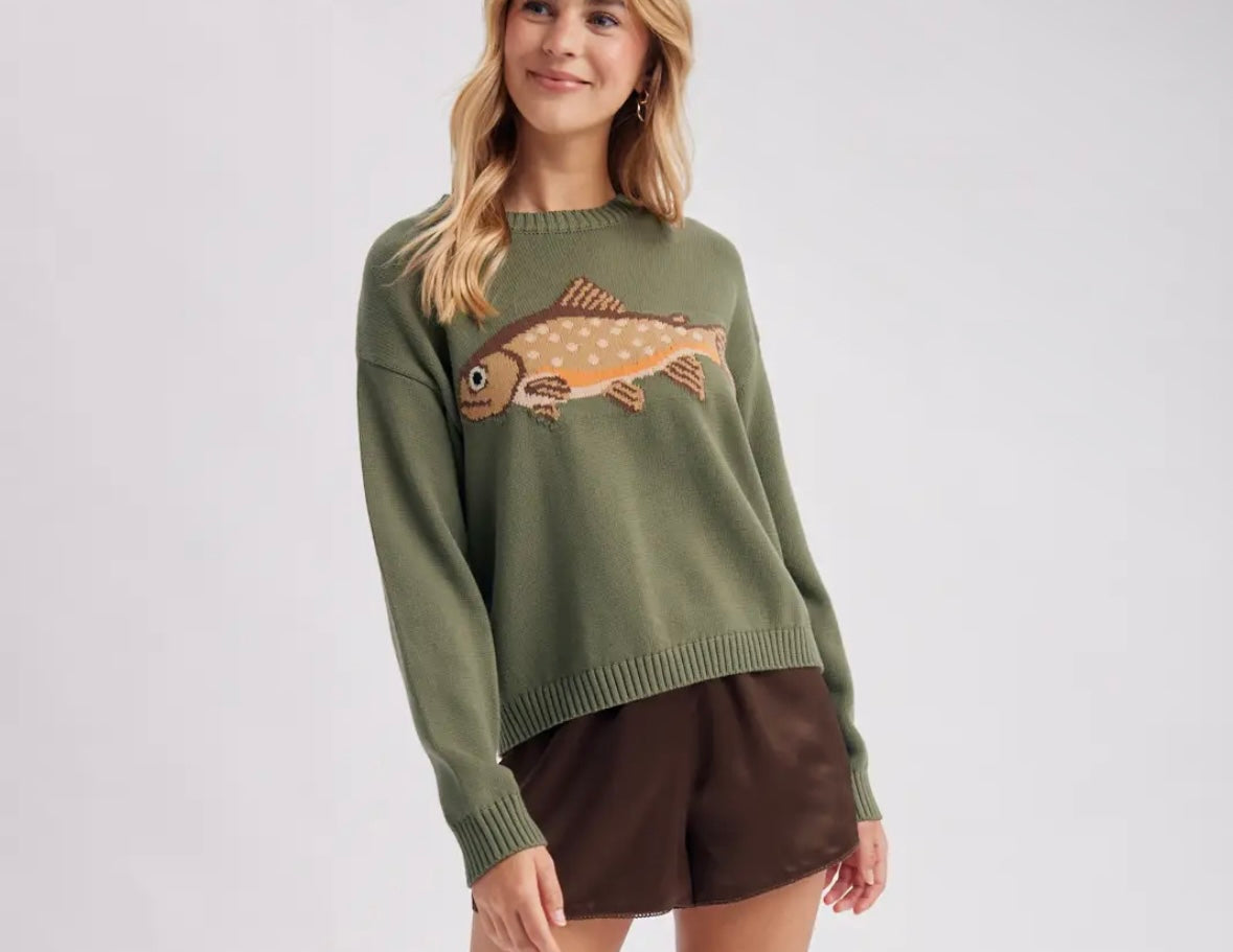 Fish sweater