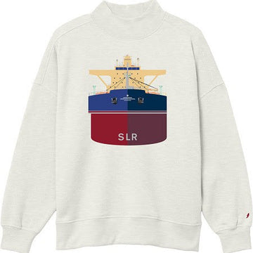 Oatmeal Heather Freighter Top