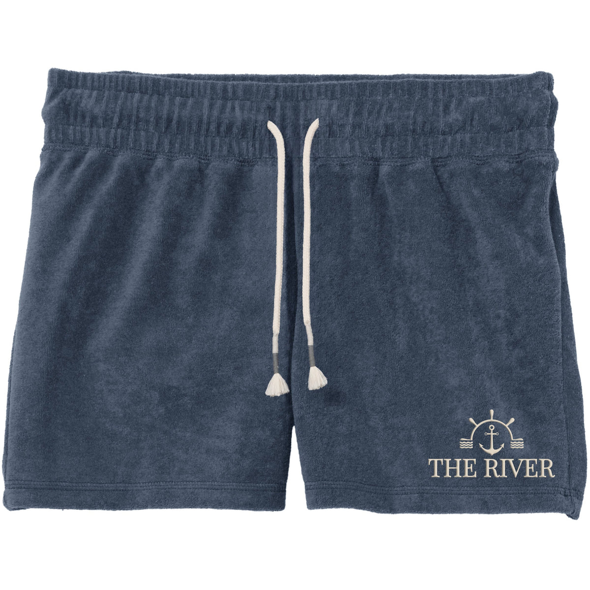 Terry Cloth Shorts- Blue