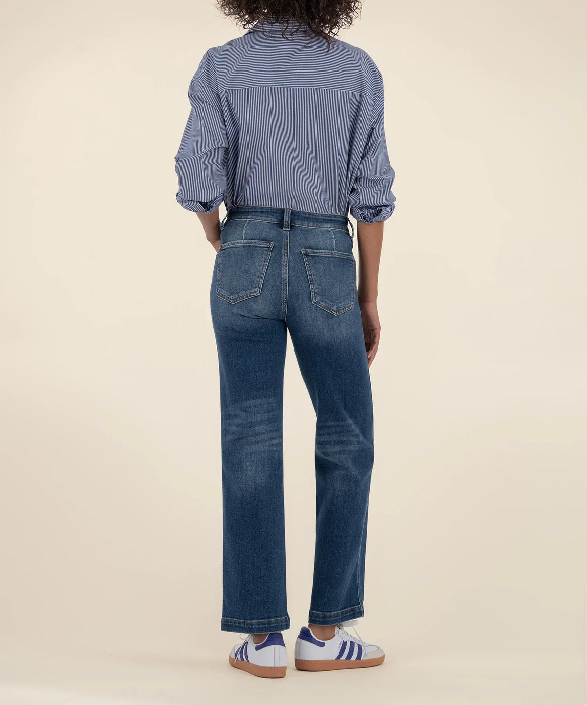 Patti High Rise Straight Leg Pant