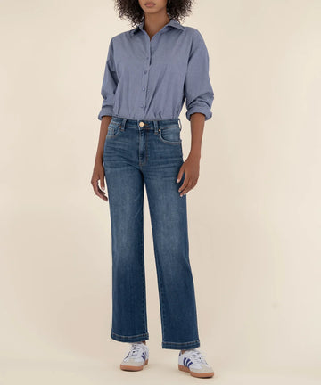 Patti High Rise Straight Leg Pant