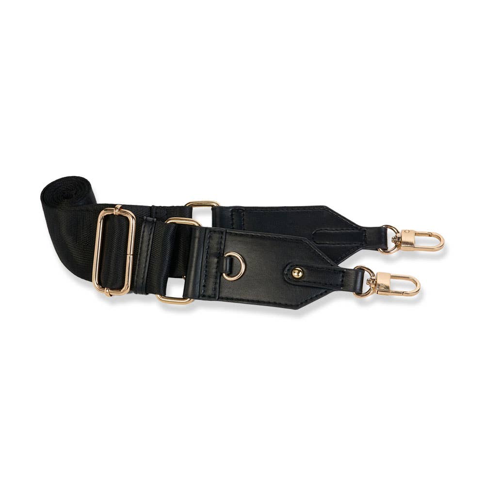 Black Vegan Leather HydroBag? with Strap Bundle