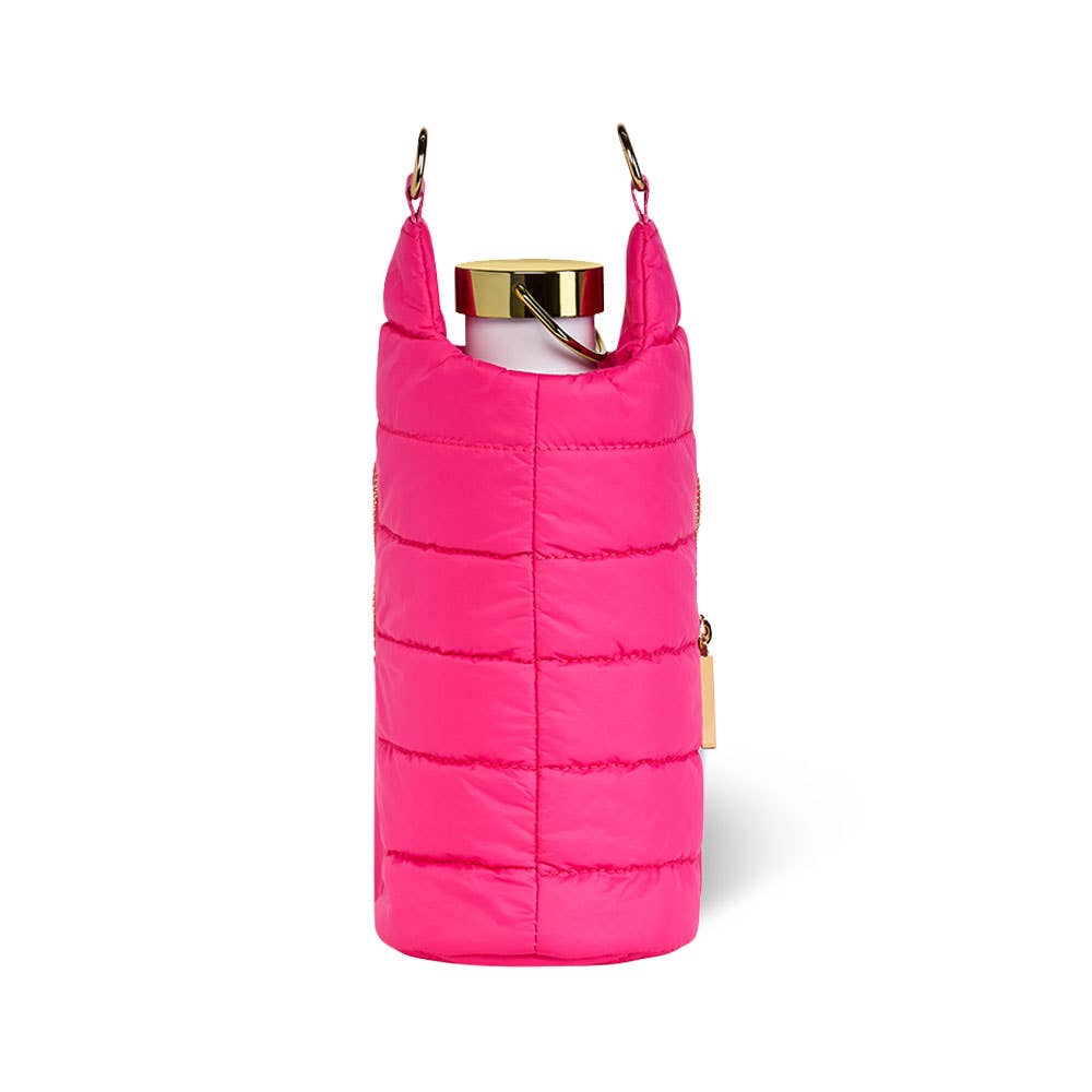 Bright Pink HydroBag? with Pink and Cream Patterned Strap