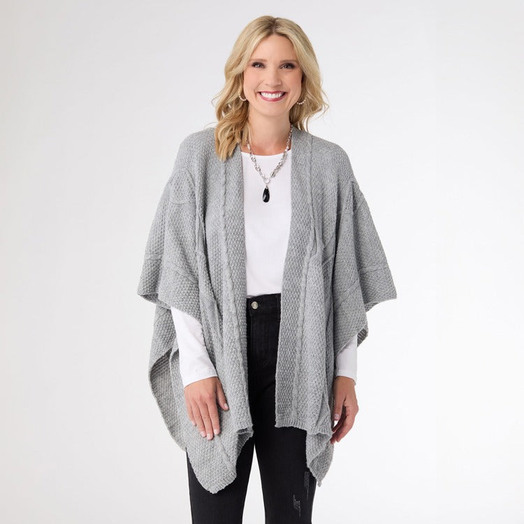Pull Thru Wrap Grey
