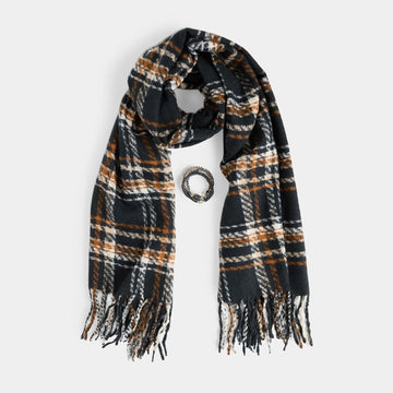 Woven Scarf-With Bracelet